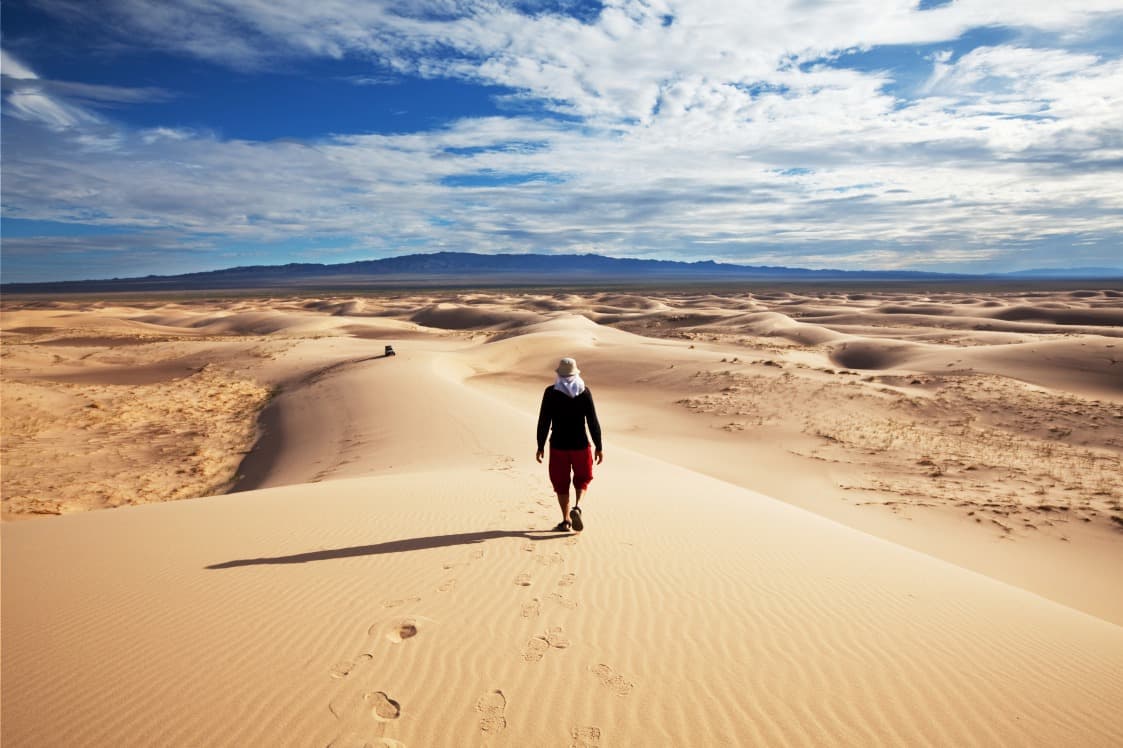 Die Sanddünen von Elsen Tasarkhai